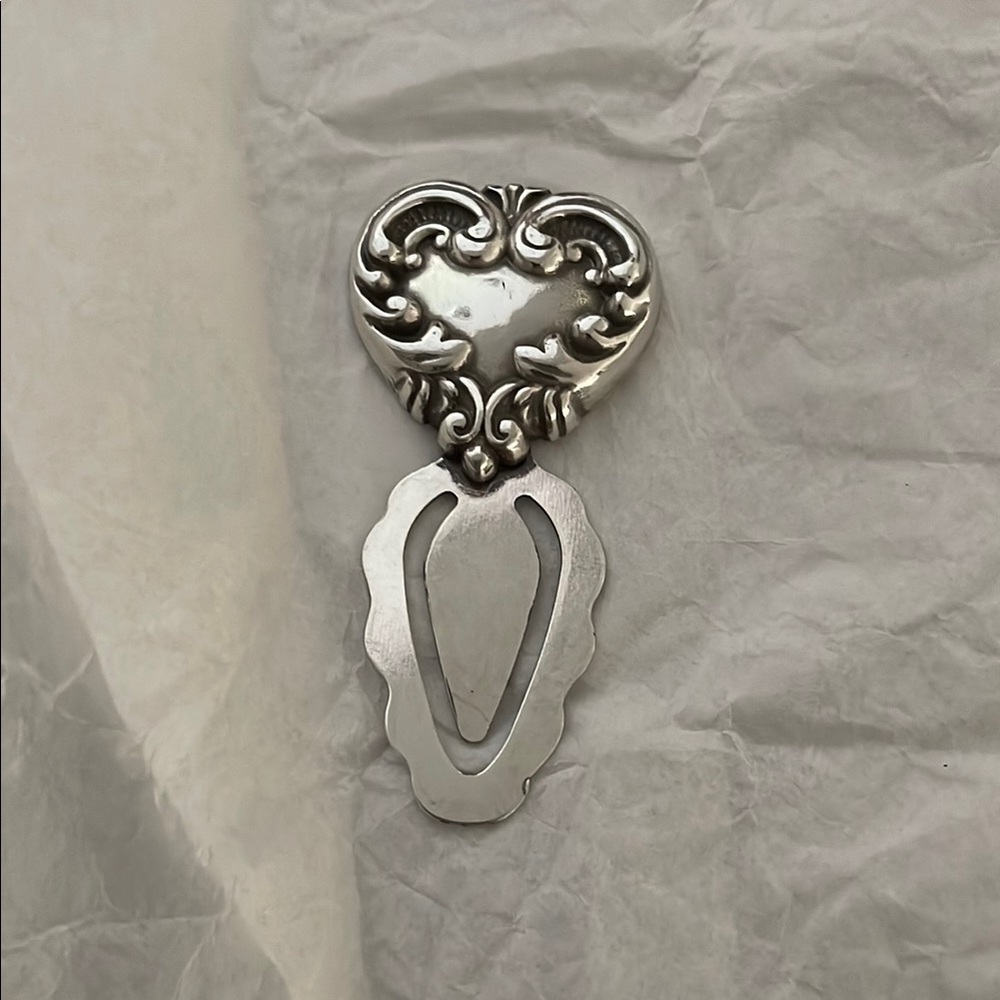 Brighton Silver Heart Clip